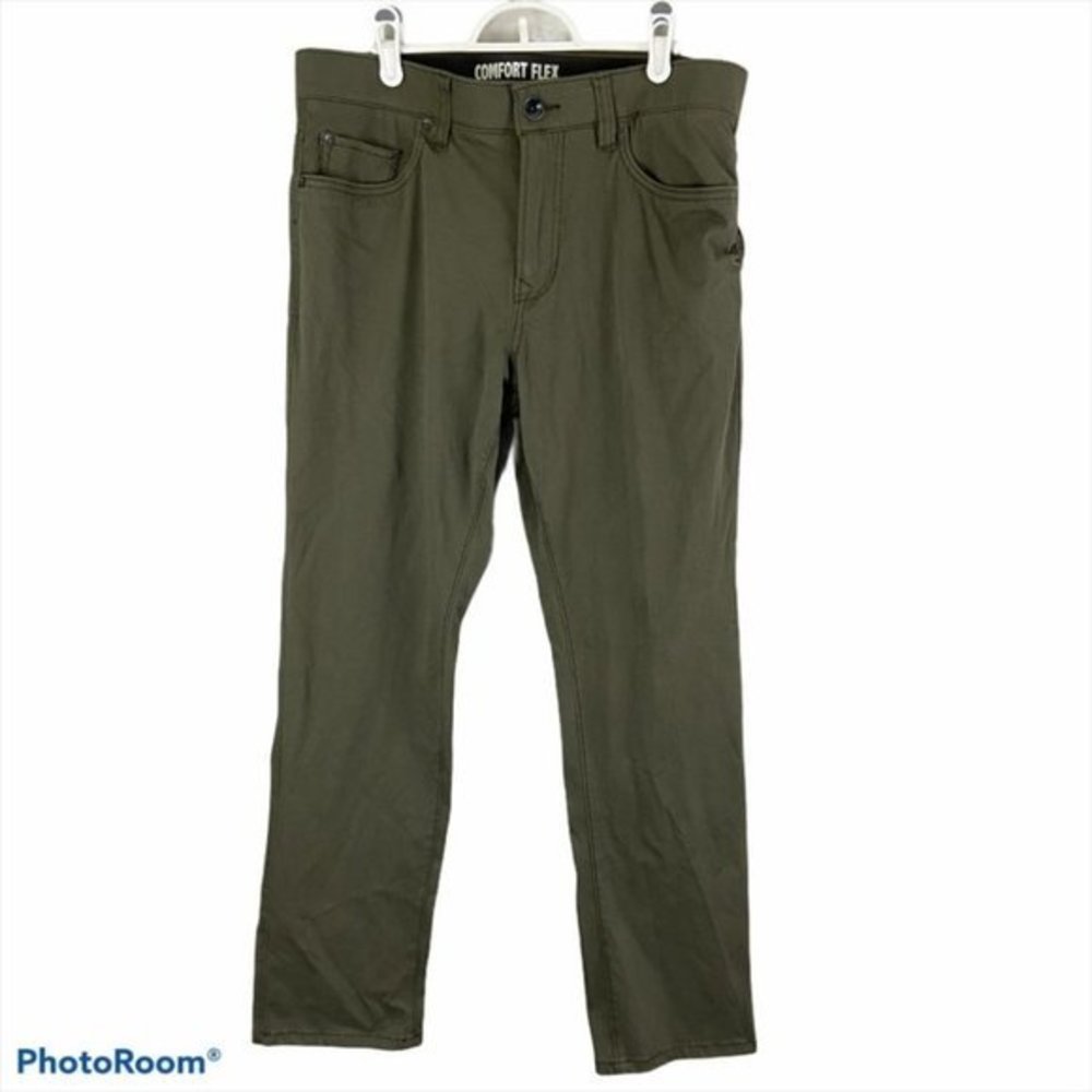 NWT UNION Green Boot Cut‎ Pants